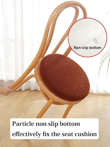 Coussin d'assise rond grand format pour chaises de salle à manger - 7