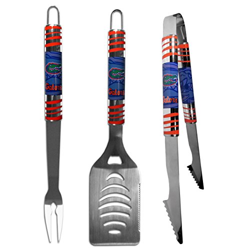 NCAA Siskiyou Sports Fan Shop Florida Gators Tailgater BBQ Set 3 piece Team Color
