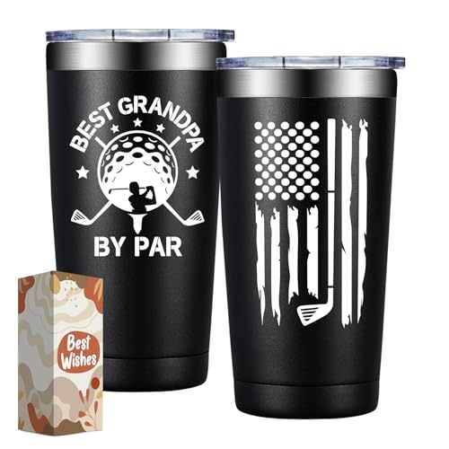 DOEARTE Golf Gifts for Grandpa 20oz Tumbler