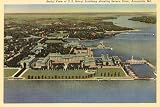 ART.COM Wall Art Print Aerial View, Naval Academy, Annapolis, Maryland, 18" x 12"