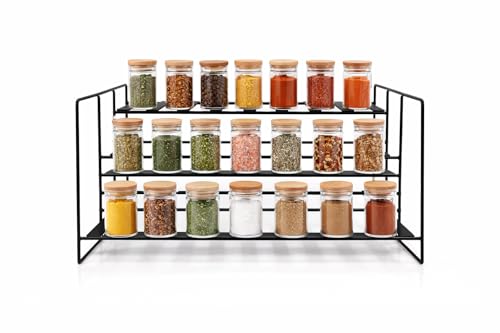 Image of Bathroom Organizer forCountertop Storage Rack Cabinet & Drawer Spice Rack Set for Kitchen Shampoo Holder for Vanity, Kitchen Sink & Wash Basin Area