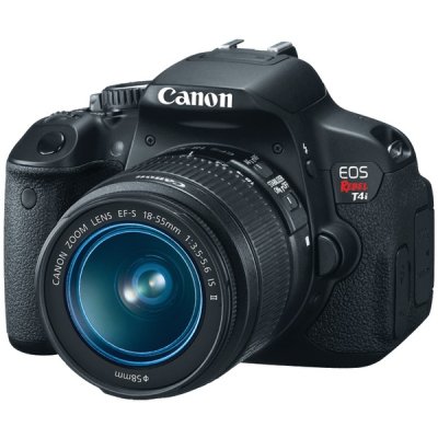 Canon 6558B003 Cámara digital DSLR 18 MP con lente 18-55mm