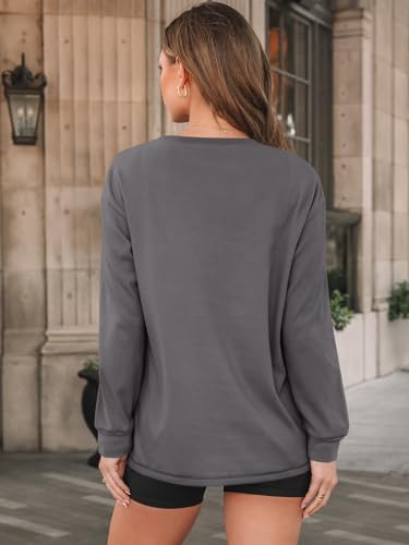 Image of AUTOMET Womens Long Sleeve T Shirts Crewneck Sweatshirts