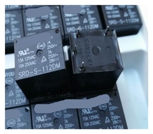 Relé SRD-S-112DM2-L 12V de 4 pines para automatización 2