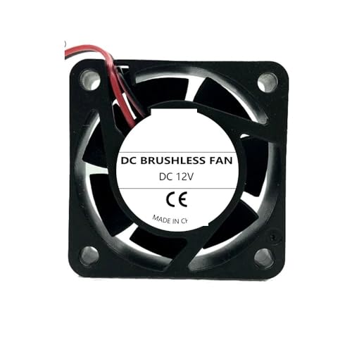 ZHXOZYF 2 PCS 4015 Brushless Fan DC 5V 12V 24V 4cm 40mm Cooler Cooling 40X40X15mm XH2.54-2Pin(2pcs 12V)