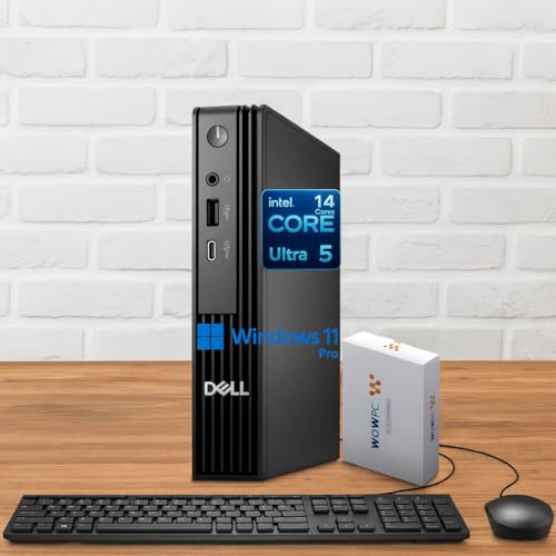 Dell Pro �}�C�N���f�X�N�g�b�v�R���s���[�^�[ ������OptiPlex�AIntel 14-Core Ultra 5 235T (Beat i7-13700T)�A16GB DDR5�A1TB�X�g���[�W (512GB PCIe SSD & 500GB �O�t