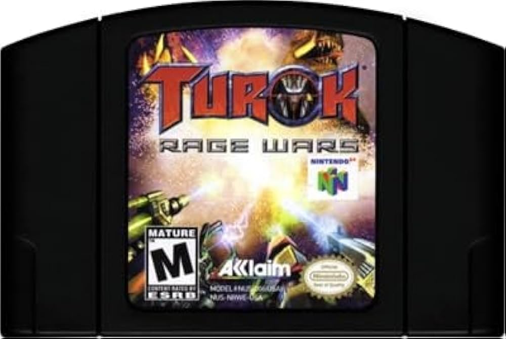 Turok：Rage Wars【中古・N64北米版】 Amazon.com: Turok: Rage Wars (Renewed) : Video Games