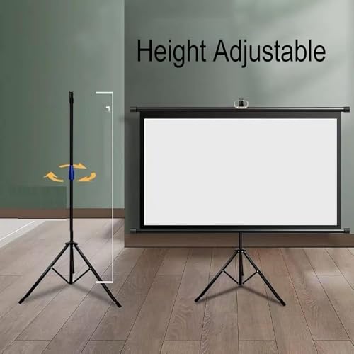 Pantalla de proyector 4:3 con soporte y trípode 72" miniatura 3