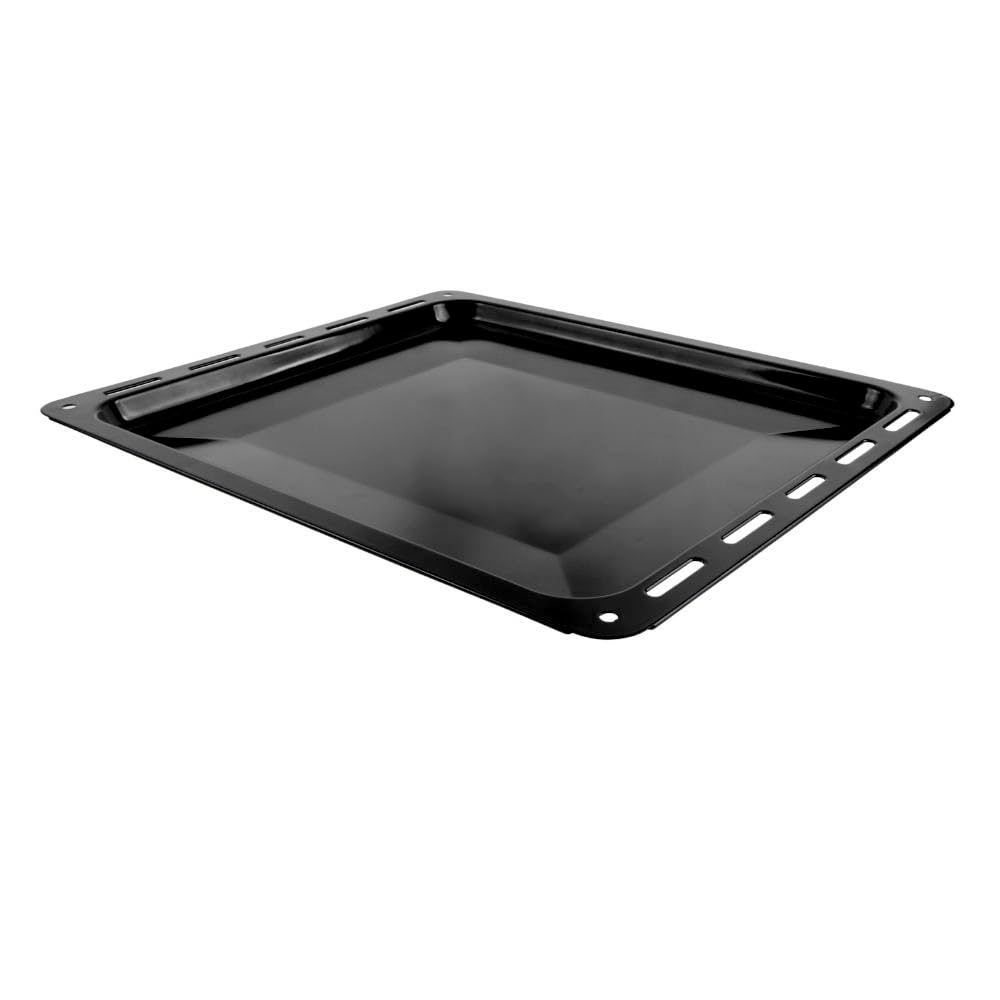 Plaque de four émaillée 422 x 374 x 40 mm – Compatible avec les fours AEG, Electrolux, Zanussi, John Lewis et IKEA – Plaque de cuisson et d'égouttement pour four de cuisinière
