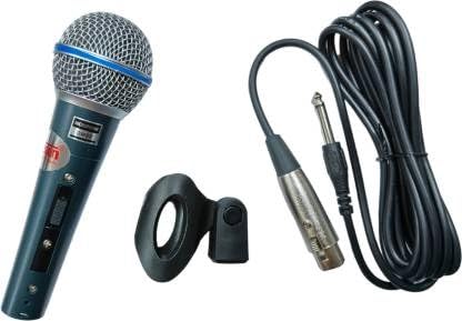 DOTSUN DM-58 Dynamic Vocal Karaoke Wired Mic/Performance Mic with XLR Cable Microphone Microphone-picture-18