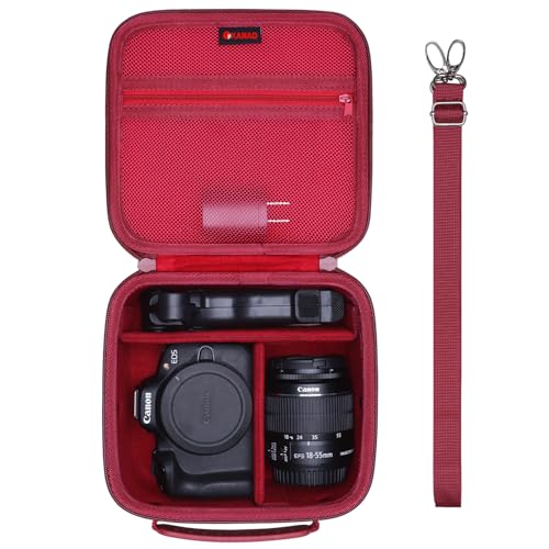 Maleta rígida para cámara compatible Canon y otras