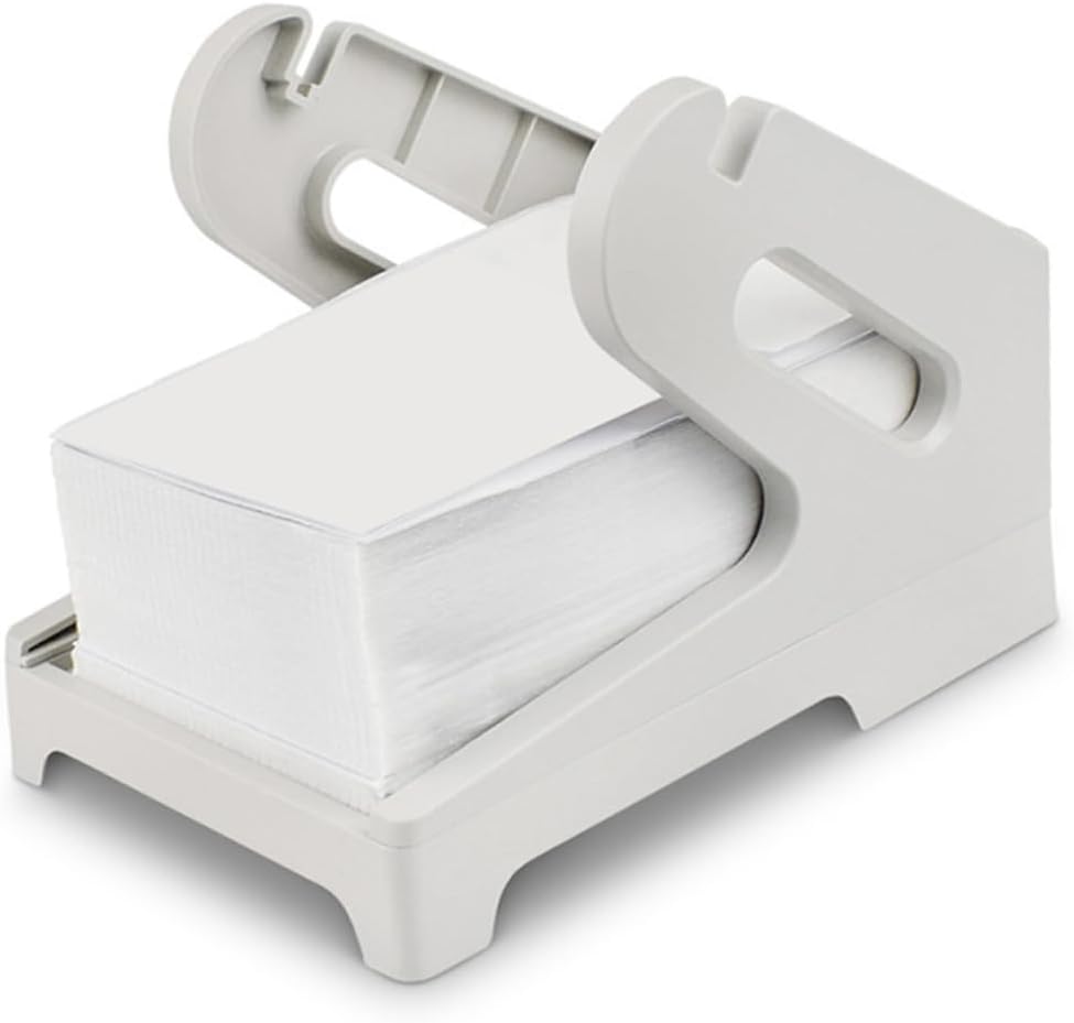 1Pc Multi-Function Label Holder for Desktop Label Printers External Label Roll Holder Fan-fold Paper Holder Label Rack for Shipping and Thermal Labels