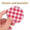 iplusmile Jam Jars Lids: 40 pcs Regular Mouth Mason Jar Lids Screw Replacement Canning Caps for 63 mm Jam Canning #4