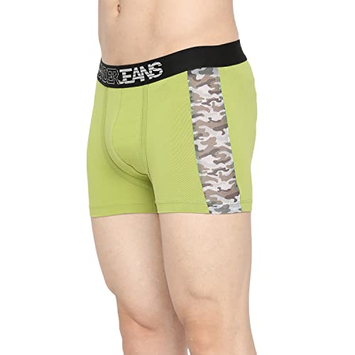 Image of Underjeans Men's Cotton Blend Regular Fit Trunk