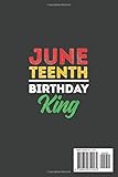 Zoom IMG-1 juneteenth king black african american