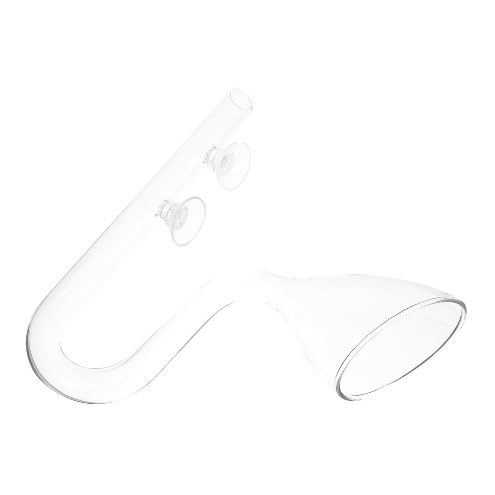 GALPADA Professional Glass Water Outlet for Aquariums Durable Fish Tank Water Flow Tubing Replacement for Old Broken Outlets