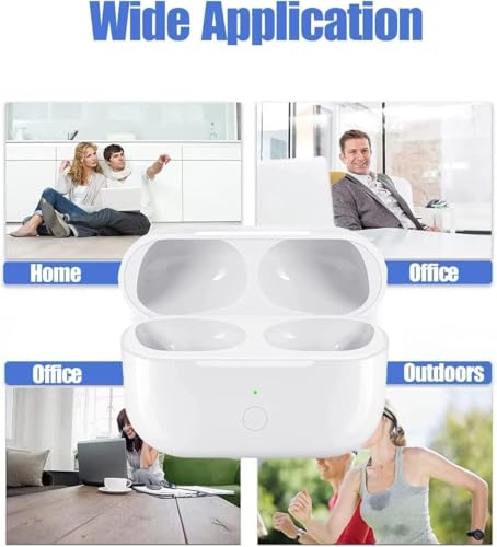 Carcasa de carga inalámbrica compatible Air Pod Pro estuche de reemplazo con puerto Lightning 7
