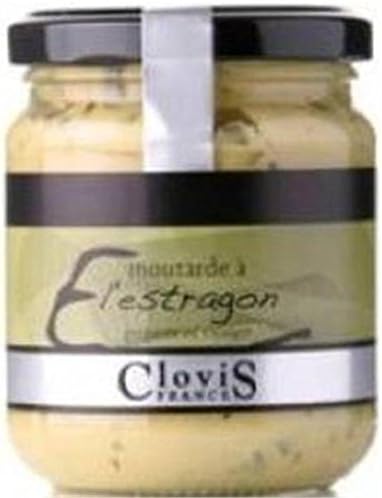 Clovis Moutarde Estragon 200g (Clovis Tarragon Mustard 200g)