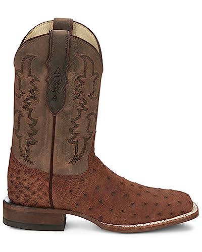 Justin Mens Belmont Square Toe Boots2