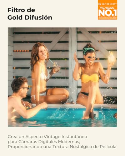 Filtro Gold-Mist 67mm para eliminar la dureza digital y suavizar la piel en vídeo 2