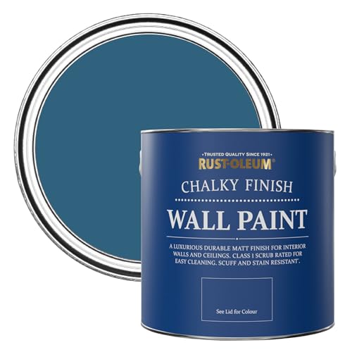 Rust-Oleum Blue Matt Emulsion Wall Paint - Cobalt 2.5L