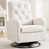 YUUIJOAA Swivel Glider Rocking...