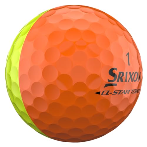Srixon Q-Star Tour Divide Golf Balls - 6 Pack