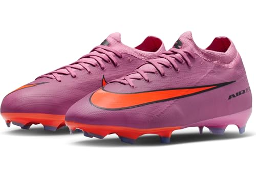 Nike Jr. Mercurial Vapor 16 Pro Little/Big Kids' Firm-Ground Low-Top Soccer Cleats (Magic Flamingo/Total Crimson/Black)2
