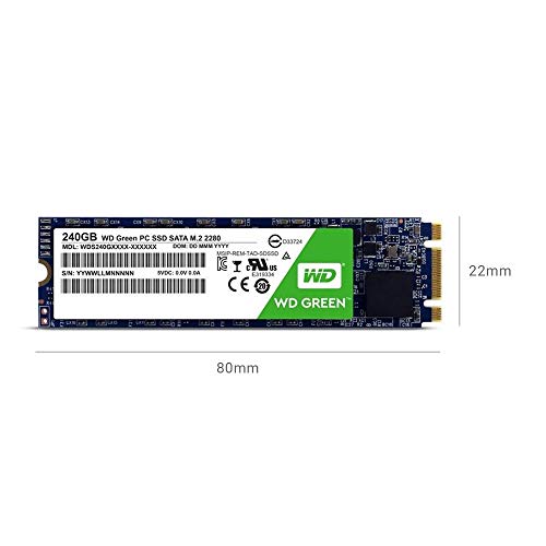 SSD WD Green M.2 2280 240GB - WDS240G2G0B