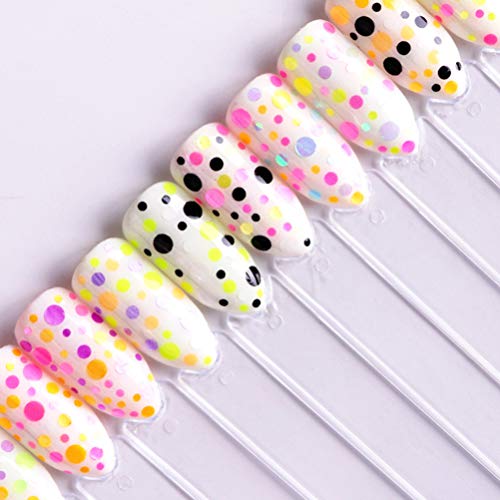Minkissy 3 Boxen Nagelschmuck Pailletten Glitzer Nail Art Charms Diamanten Nieten Edelsteine ??Stein Edelsteine ??Design… – Bild 8