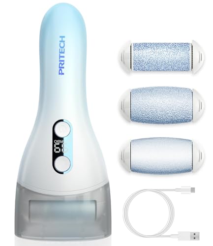 Strumento elettrico per la rimozione dei calli per piedi, lima ricaricabile per pedicure elettronica, kit di strumenti per la rimozione dei calli, scrubber elettrico impermeabile, cura dei piedi per