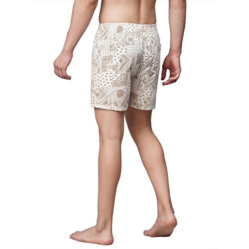 Image of Urban Scottish Ultra-Comfortable Men's Boxer Pants (Pack of 2), 100% Cotton With Stylish Print, Soft & Stretchy Elastic Waist Band, Dynamic Movement & Hardwearing Stitching, Breathable Gentle Snug Fit