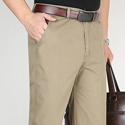 Dress Slacks for Men Casual Stretch Chino Pant Slim Fit Work Pants with Pockets (Available in Big & Tall)2