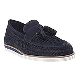 ackermann mode Sole 72 Neal Street Logo SOLE Herren Akers Slipper Schuhe Blau 45 EU