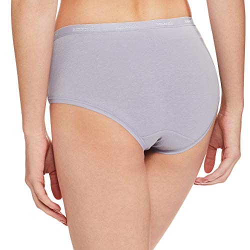 Image of Amante Solid Cotton Low Rise Hipster Panty Pack(Pack of 3)