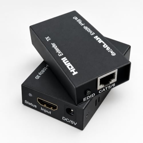 Extensor HDMI 60m para solucionar la falta de enchufes en techos al instalar proyectores
