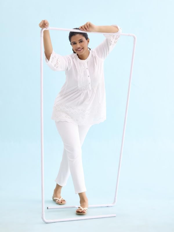 Image of GO Colors Women Rib Pant