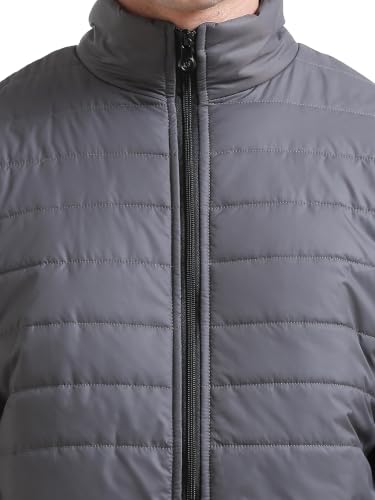 Image of Scott International Men's Padded Quilted Winter Jacket | Puffer Jacket | Padded Nylon Fabric | Full Sleeves | Front Zip Closure | Lightweight Casual Jacket | Travel & Outdoor Winter Wear