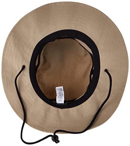Quiksilver Mens Bushmaster Sun Protection Floppy Visor Bucket Hat, Khaki, Large-X-Large Us #TOP3