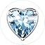 B.March(Aquamarine)-Heart Cut