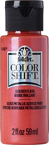 Image of FolkArt Color Shift Acrylic Paint in Assorted Colors (2 ounce), Red Flash