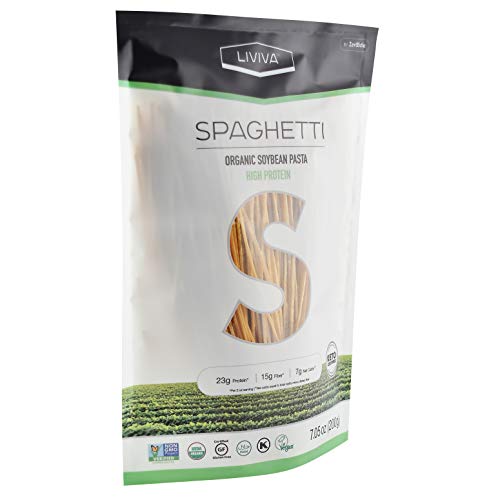 LIVIVA by Zeroodle Organic Soybean Spaghetti 7 oz (Pack of 6) - Thumbnail 2