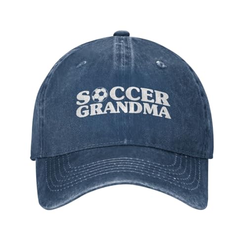 Gorra de béisbol retro unisex azul marino miniatura 2
