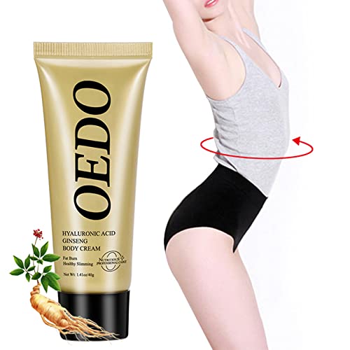 Oedo Hyaluronic Acid Ginseng Slimming Cream,Natural Cellulite Treatment Cream,Skin Firming Cream Reduce Cellulite Lose Weight Fat Health Care Burning Creams,Skin Tightening Improves Sagging Skin #TOP6