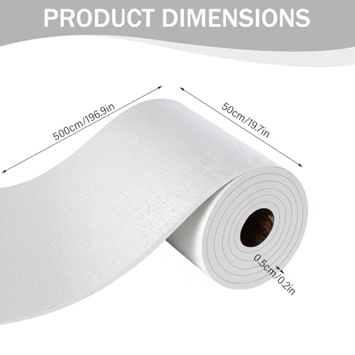 Papier peint imperméable 5mm isolation thermique et phonique rapide - 5