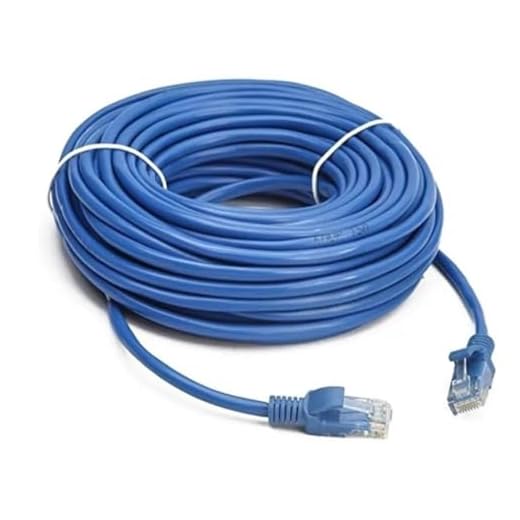 Cabo De Rede RJ45 Montado 20 metros Cat5