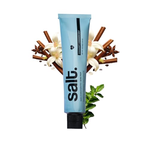 Image of Salt. Oral Care Cinnamint Toothpaste | Diabetic-Friendly Formula | Natural Cinnamon & Mint Blend | 100g