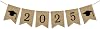 SWYOUN 2025 Burlap Graduation Party Banner Classroom Decoration Grad Party Supplies