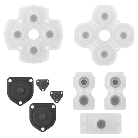 New World Replacement Conductive Rubber Pad Silicone Button Pads for Sony PS4 Play Station 4 Controller V1 JDM011 ,001