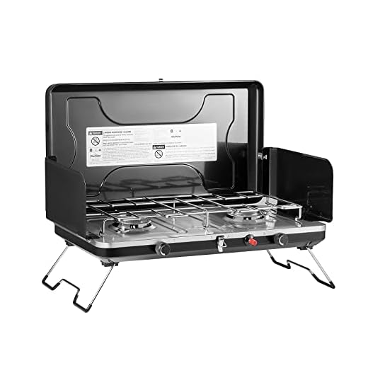 Portable 2-Burner Camping Stove